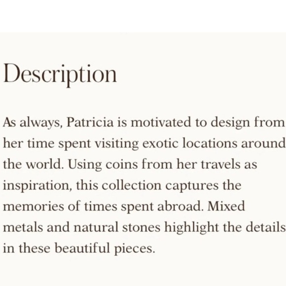 NWT Patricia Nash World Coin Necklace and Key Std earrings set - Picture 5 of 9